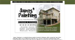 Desktop Screenshot of james-painting.net